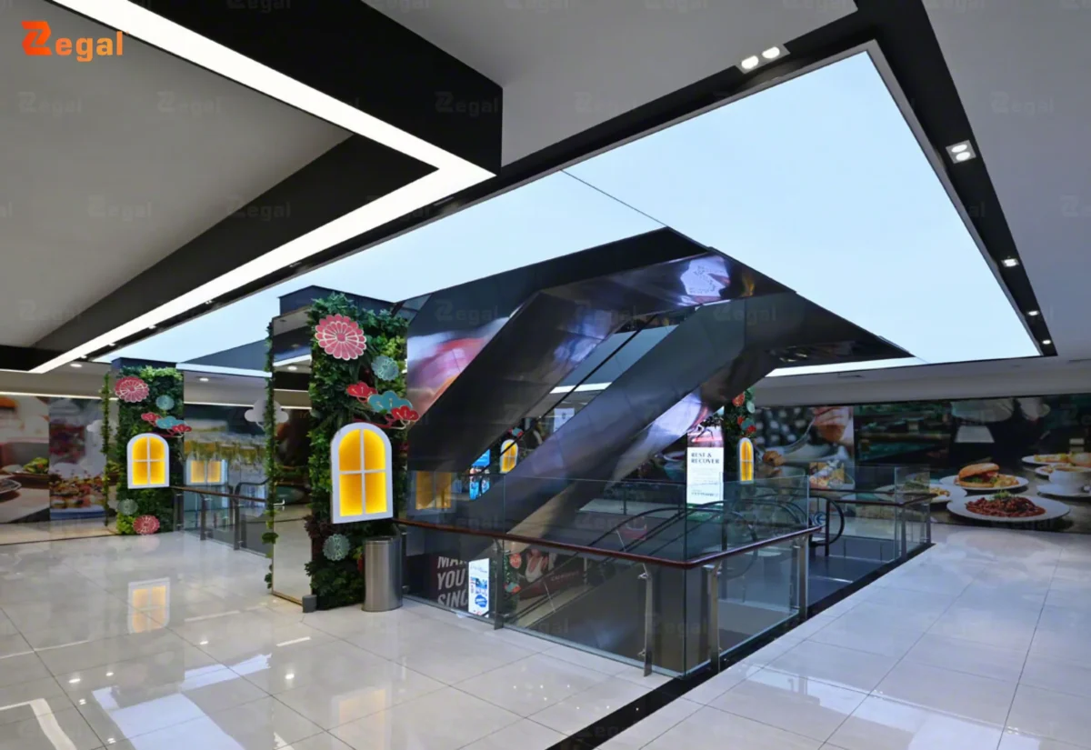 Trần xuyên sáng là một hệ thống trần căng đặc biệt, sử dụng màng polymer cao cấp