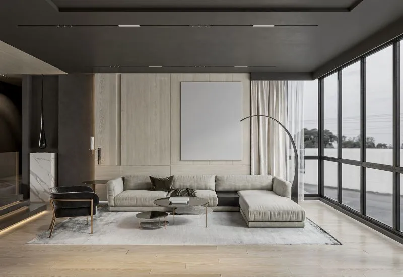 Không gian tạo cảm giác ổn định, trật tự và đẳng cấp (Nguồn: Internet)