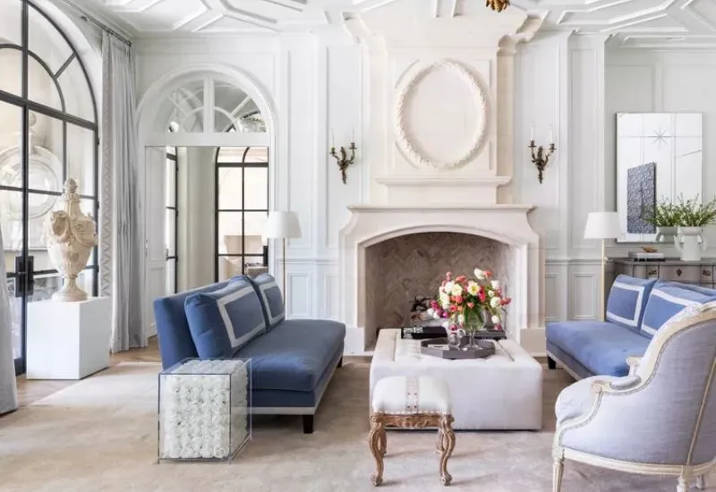 Phong cách Tân Cổ Điển giúp không gian có chiều sâu và trật tự (Nguồn: Internet)