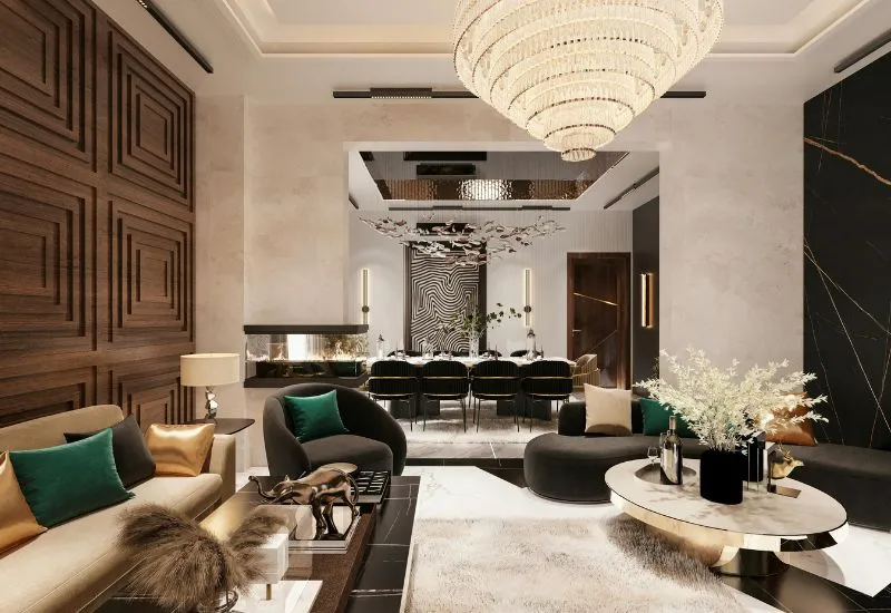 Không gian Tân Cổ Điển không chấp nhận sự cẩu thả, bởi mỗi chi tiết đều góp phần định hình tổng thể (Nguồn: Internet)