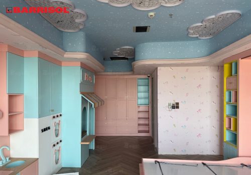 Hệ khung thường được làm từ nhôm định hình cao cấp