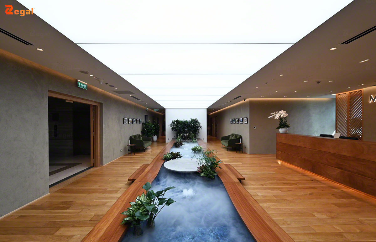 Không gian sáng và hài hòa còn giúp nâng cao năng lượng tích cực. 