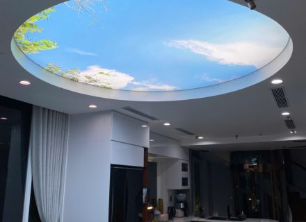 Giải pháp trần xuyên sáng Zegal trong không gian nhà phố nghỉ dưỡng