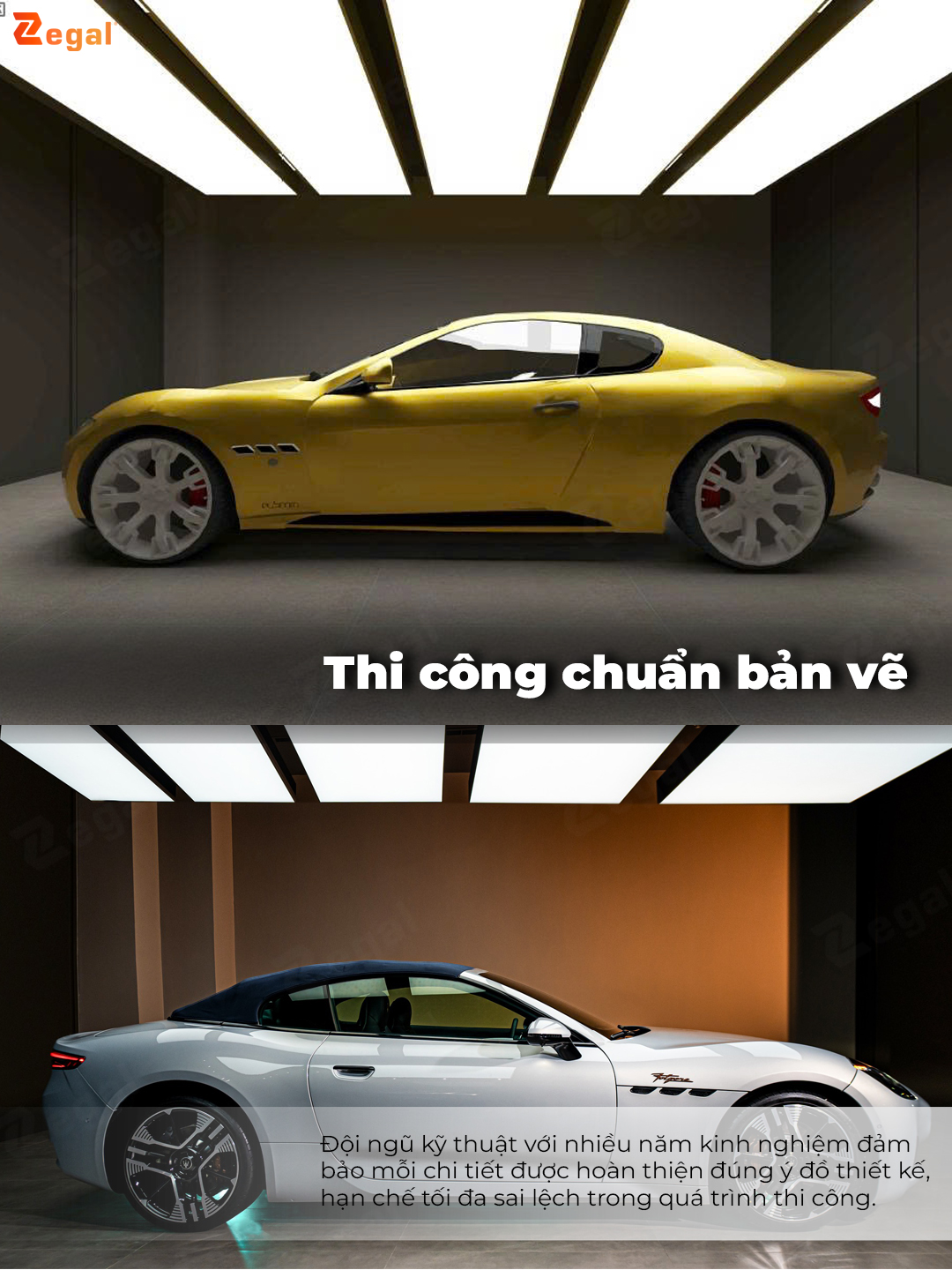 Zegal mang đến giải pháp trần xuyên sáng chuẩn bản vẽ, chủ động ánh sáng, đồng hành kỹ thuật và bảo hành lên đến 10 năm cho từng công trình.