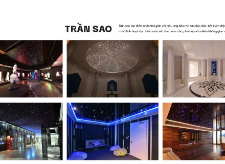 Một vài dự án trần sao TP.HCM Zegal đã thực hiện