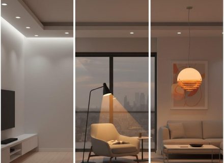 3 lớp ánh sáng gồm ánh sáng tổng thể, ánh sáng chức năng và ánh sáng điểm nhấn (nguồn Internet).